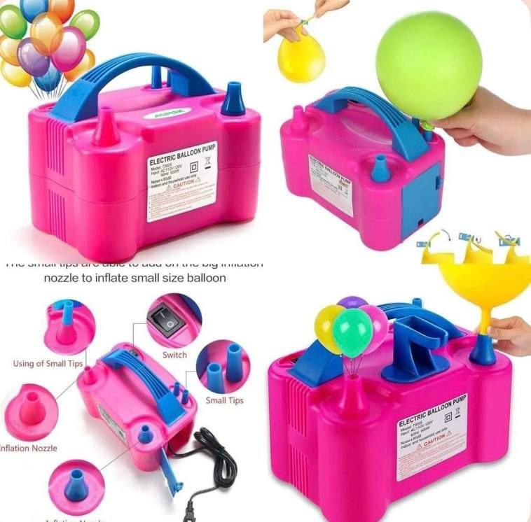 INFLADOR ELÉCTRICO DE GLOBOS