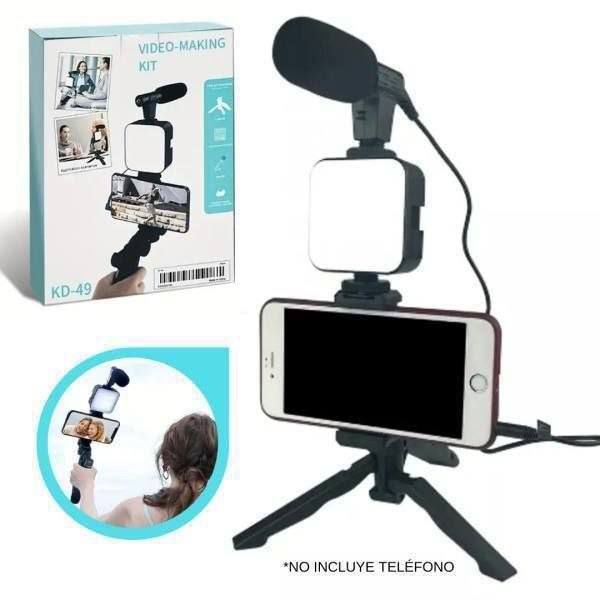 Soporte y Micrófono Para Celular 209029 2021*