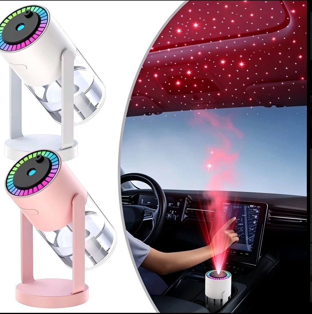 Humidificador + Proyector de Estrellas 2 en 1