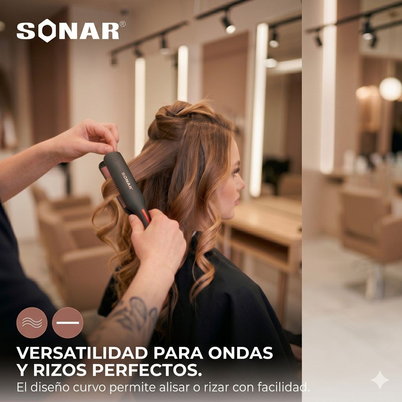 La plancha profesional SONAR SN-860