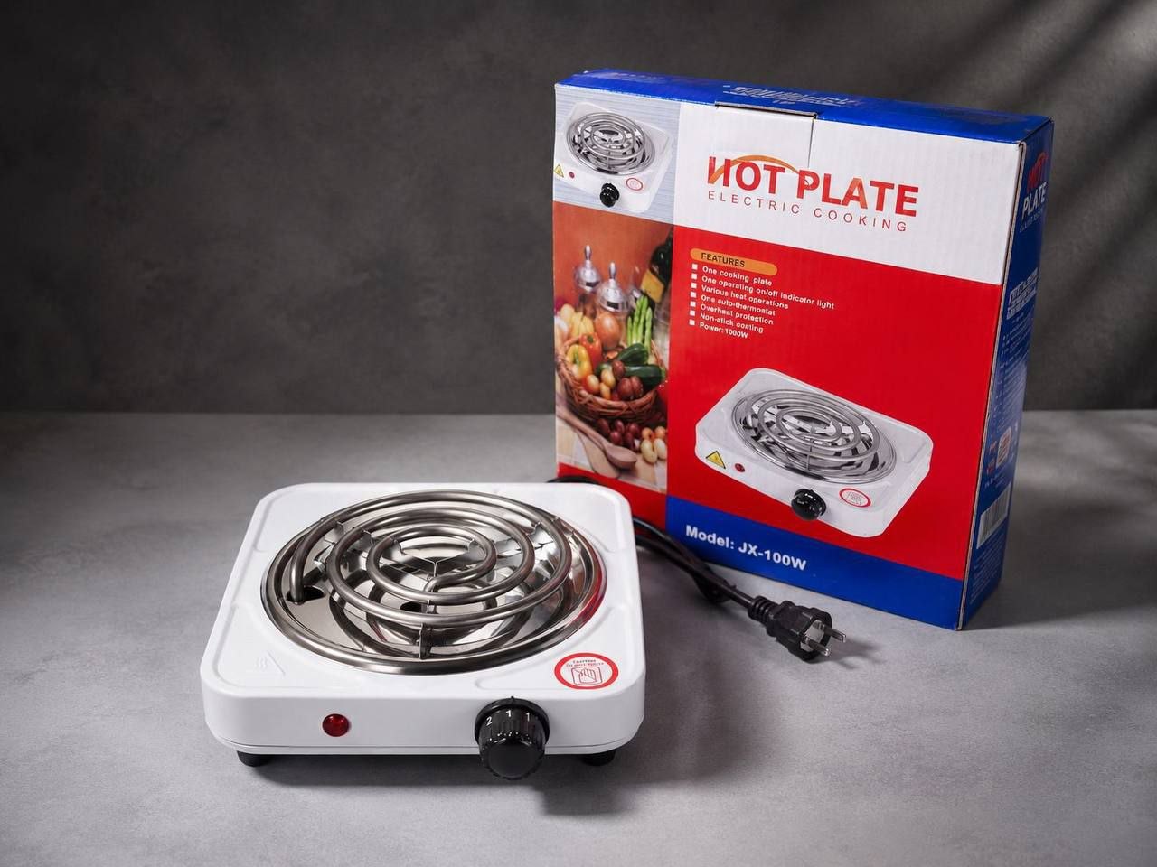 Cocina Eléctrica de 1 Hornilla SUNNY