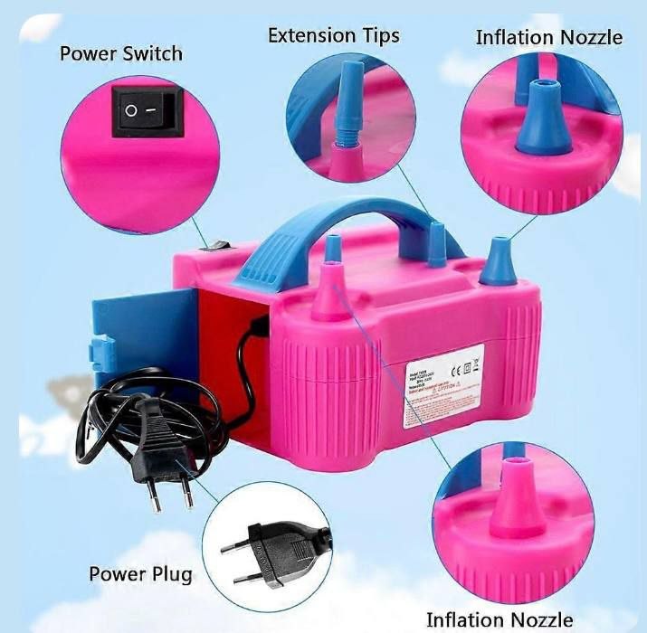 INFLADOR ELÉCTRICO DE GLOBOS