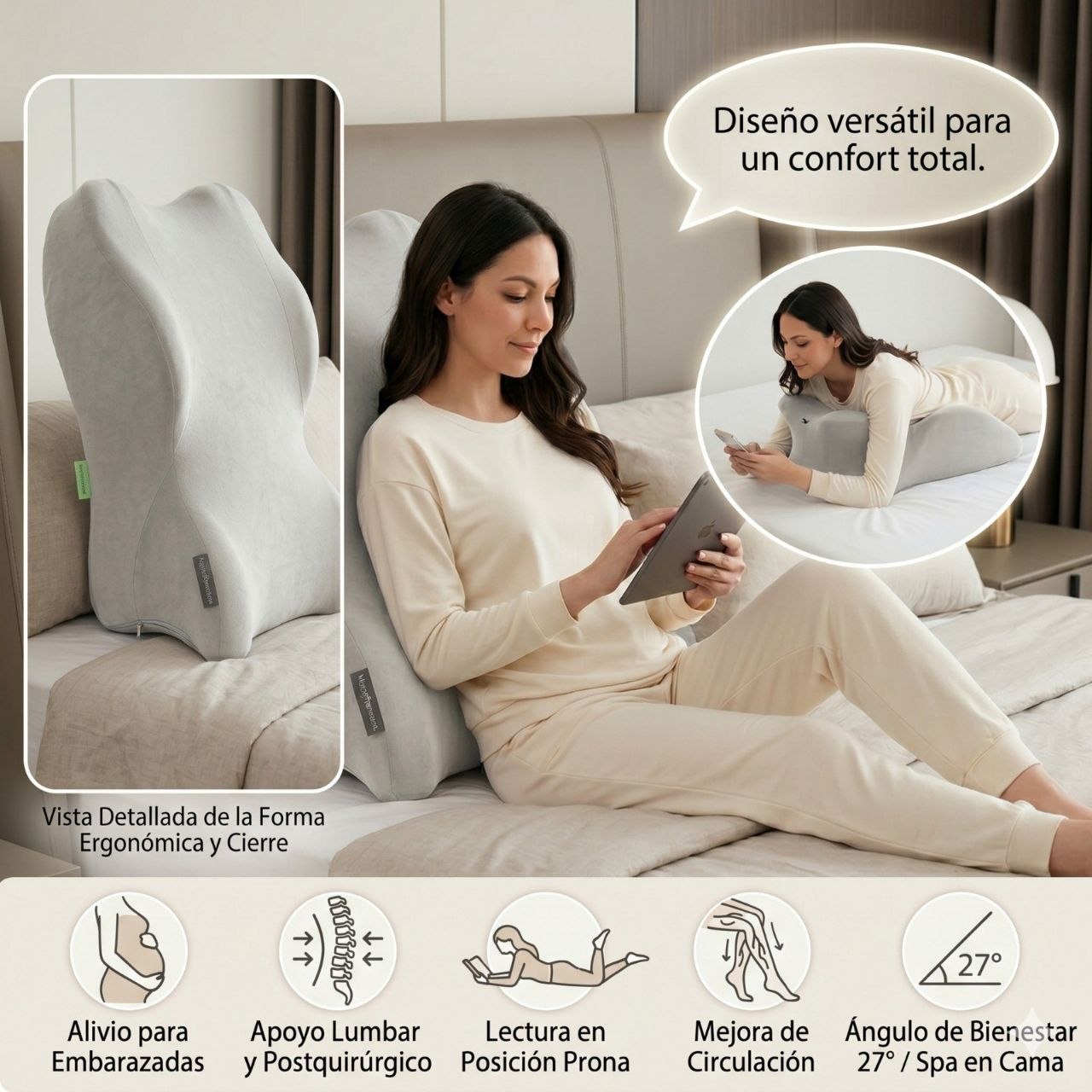 Cojín Ergonómico JY-2580