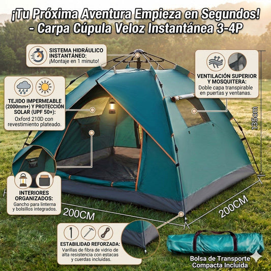 Carpa plegable
