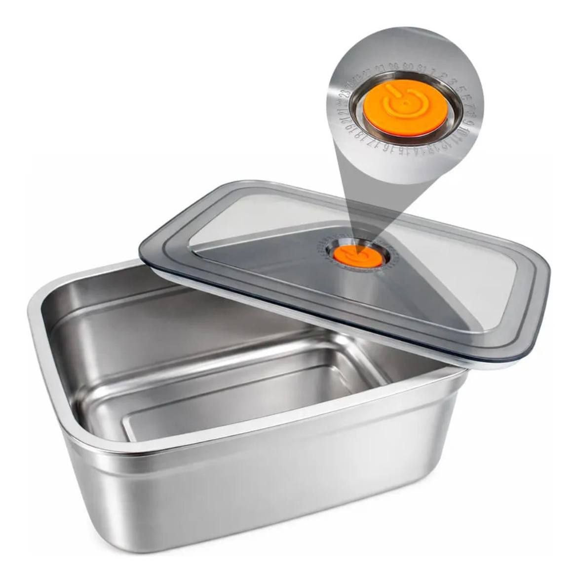 RECIPIENTE DE ACERO INOXIDABLE 6000ML