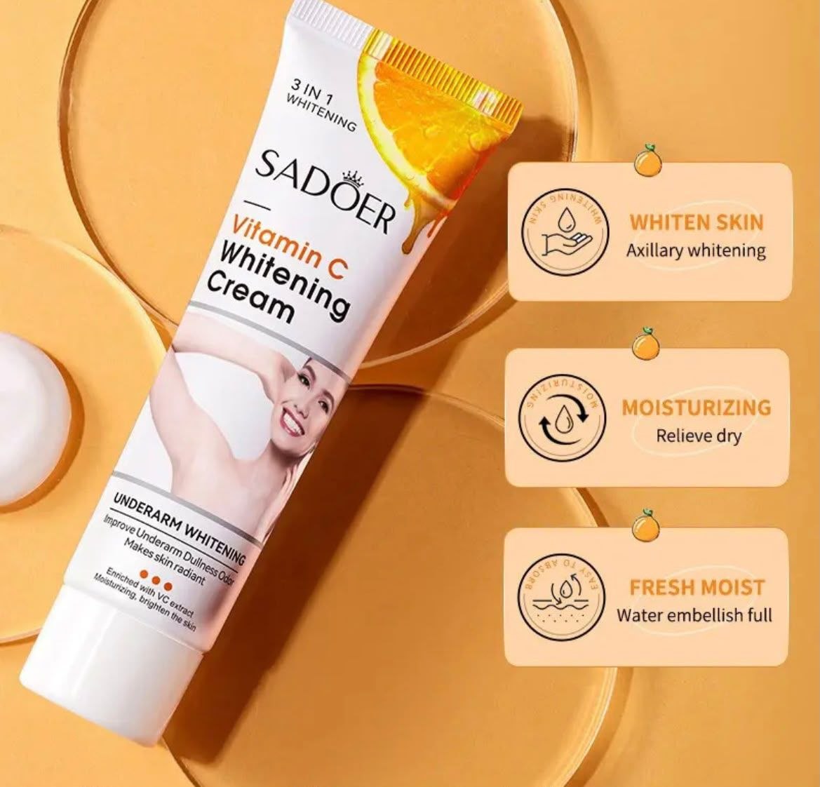 CREMA ACLARADORA DE AXILAS