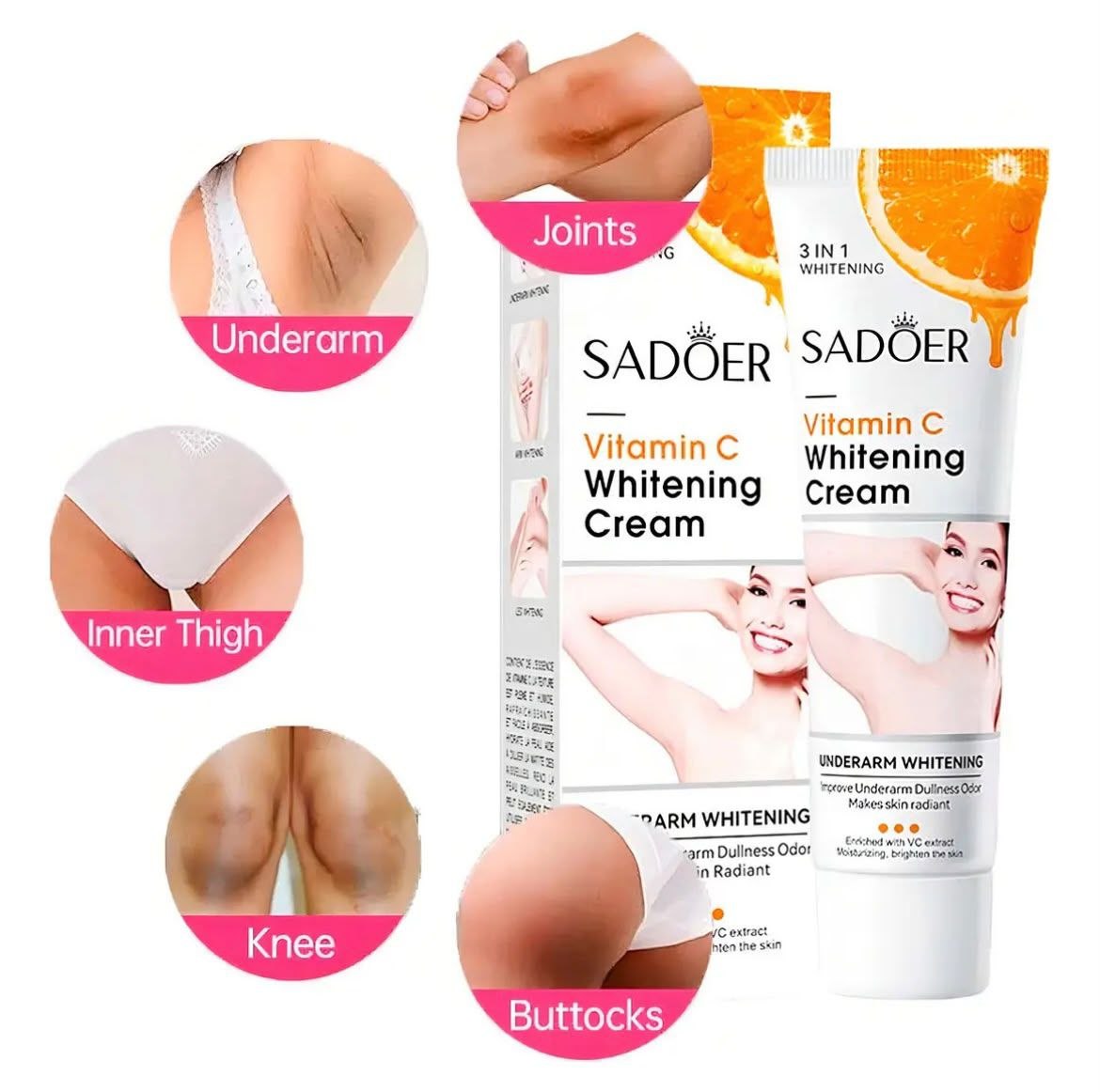 CREMA ACLARADORA DE AXILAS
