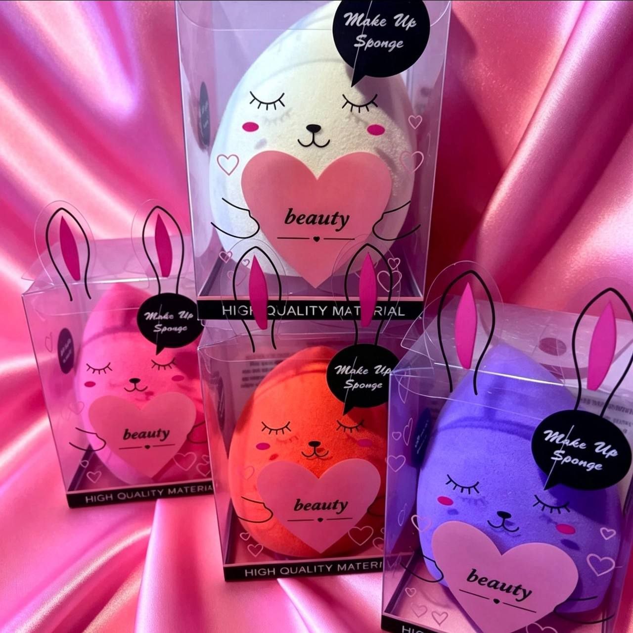 Esponja de Maquillaje con Diseño de Conejito