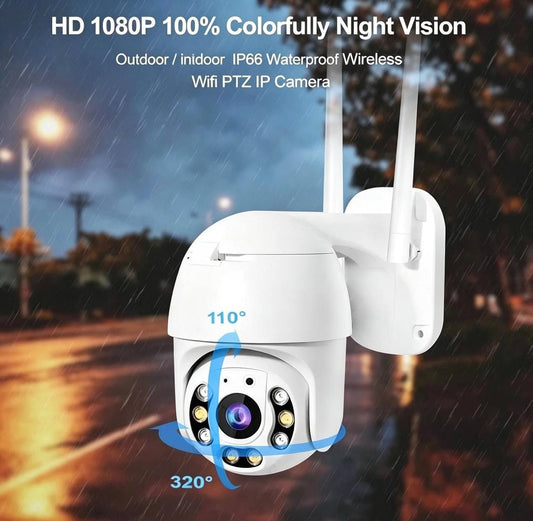 Cámara de Seguridad IP66 WiFi 1080P HD&nbsp;&nbsp;