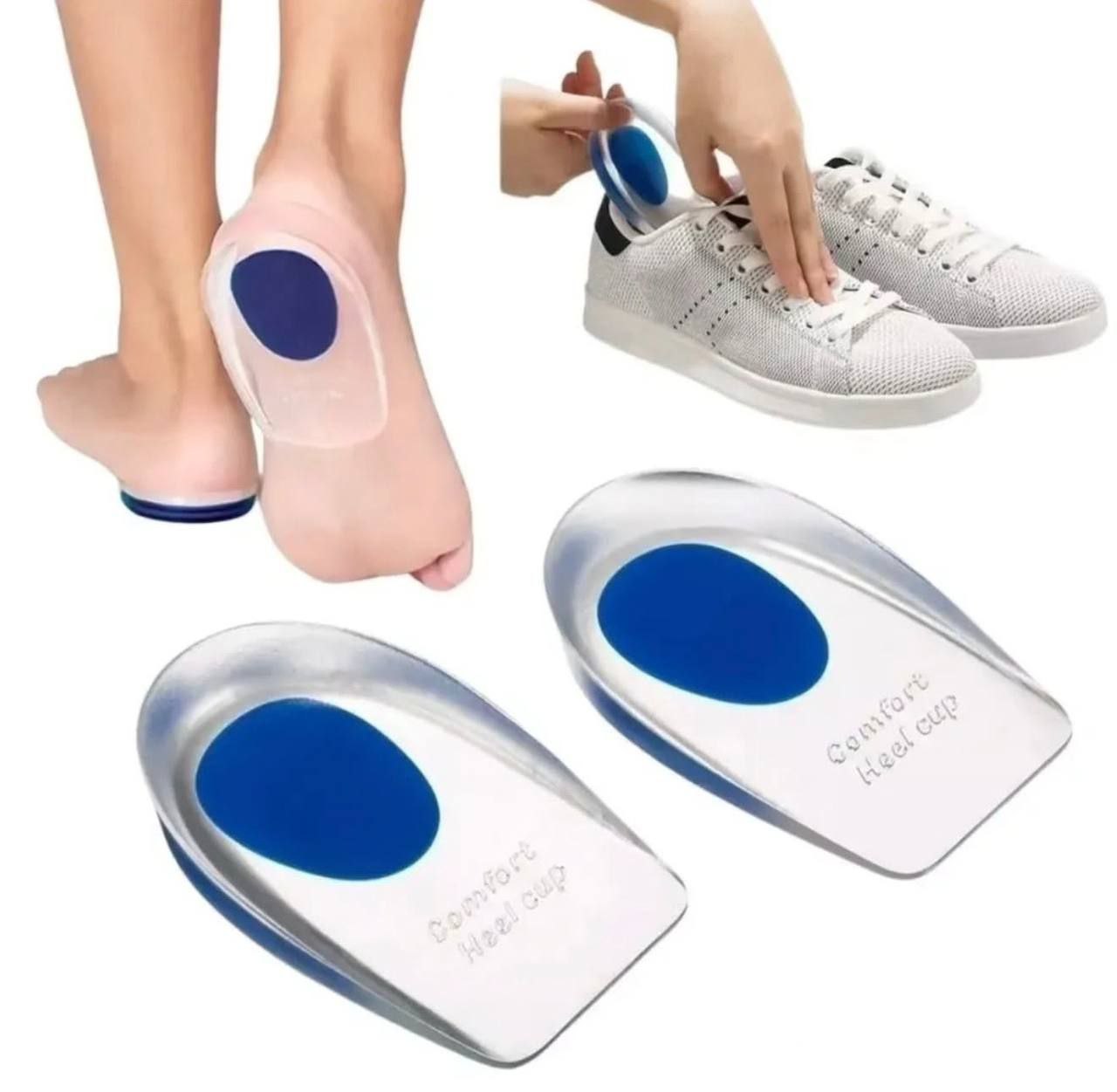 Plantillas de Gel para Talón – Alivio y Amortiguación