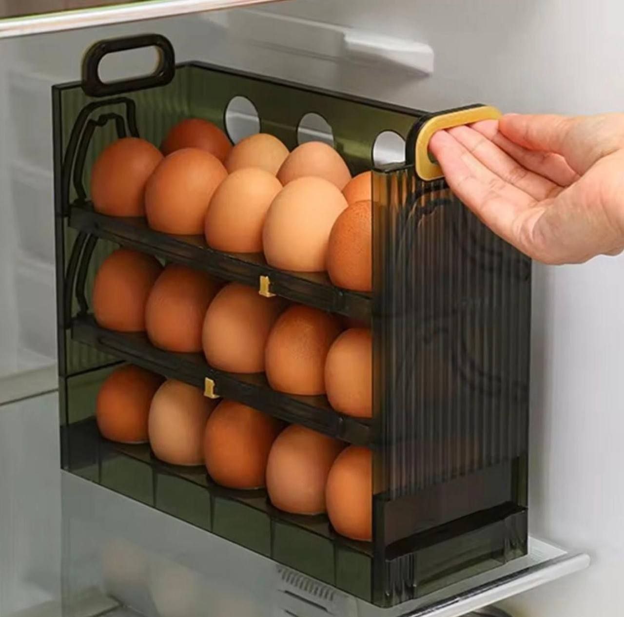 Dispensador de huevos 3 niveles