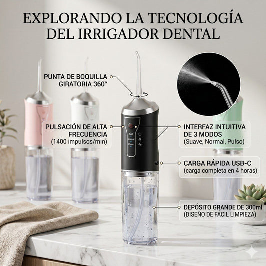 IRRIGADOR BUCAL PORTÁTIL JY-2524