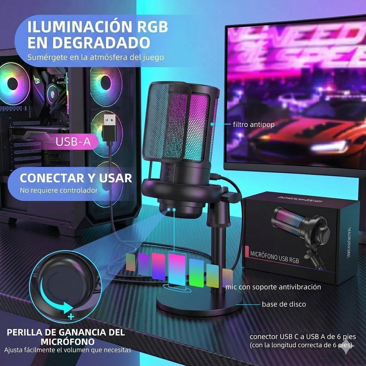 MICRÓFONO DE CONDENSADOR MS15